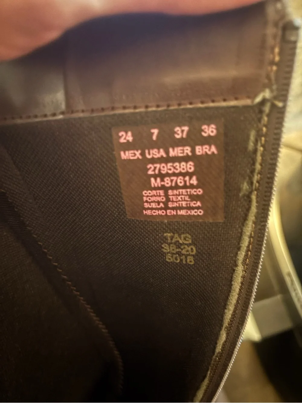 ANDREA FENZI Tall Brown Over-the-Knee Riding Boots